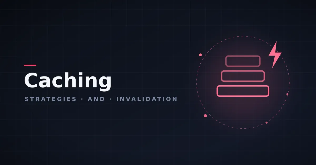 An abstract icon representing caching