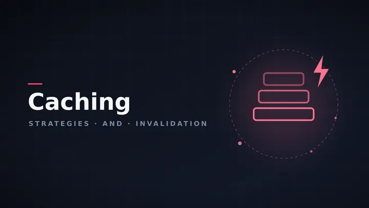 An abstract icon representing caching
