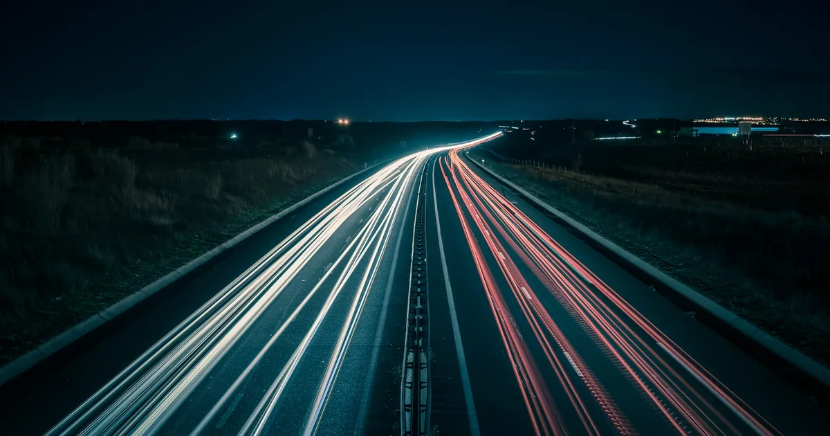 Abstract lines suggesting layered web performance metrics