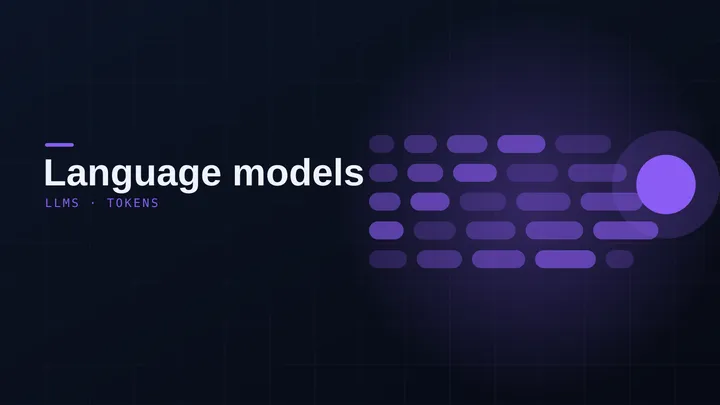 Abstract illustration representing a large language model