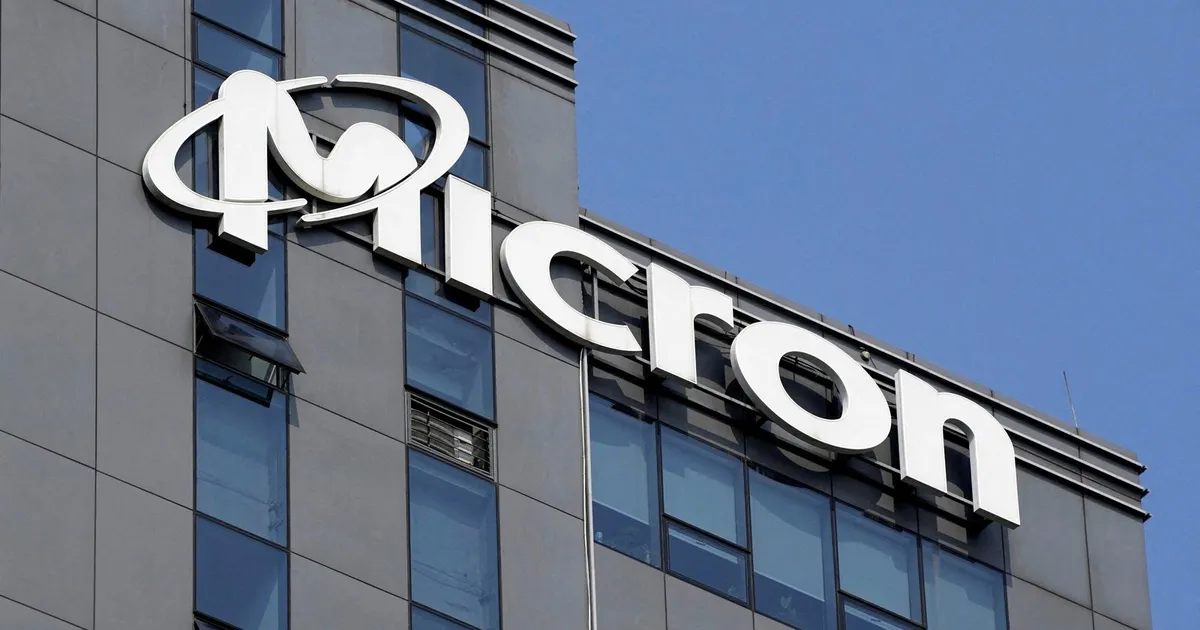 A Micron office building